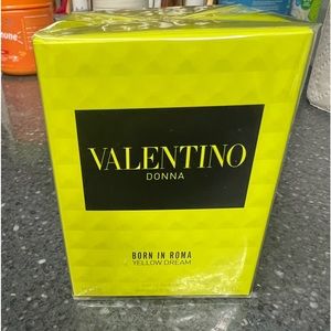 Ladies Valentino Donna Born in Roma Yellow Dream 3.4 oz Brand New in Sealed Box